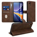 Laptop, Telefoane si Tablete - Telefoane mobile si accesorii - Accesorii Telefoane - Huse telefoane - Husa tip portofel Kwmobile pentru Samsung Galaxy Xcover7, inchidere magnetica, piele ecologica, maro - Infinity.ro