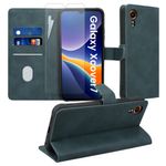 Laptop, Telefoane si Tablete - Telefoane mobile si accesorii - Accesorii Telefoane - Huse telefoane - Husa tip portofel Kwmobile pentru Samsung Galaxy Xcover7, inchidere magnetica, buzunar card, piele ecologica, albastru - Infinity.ro