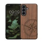 Laptop, Telefoane si Tablete - Telefoane mobile si accesorii - Accesorii Telefoane - Huse telefoane - Husa tip bumper Kwmobile pentru Samsung Galaxy A57 5G, anti-alunecare, lemn, TPU, maro - Infinity.ro