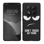 Laptop, Telefoane si Tablete - Telefoane mobile si accesorii - Accesorii Telefoane - Huse telefoane - Husa Kwmobile pentru Xiaomi Redmi Note 14 Pro 4G, anti-alunecare, silicon, alb, negru - Infinity.ro