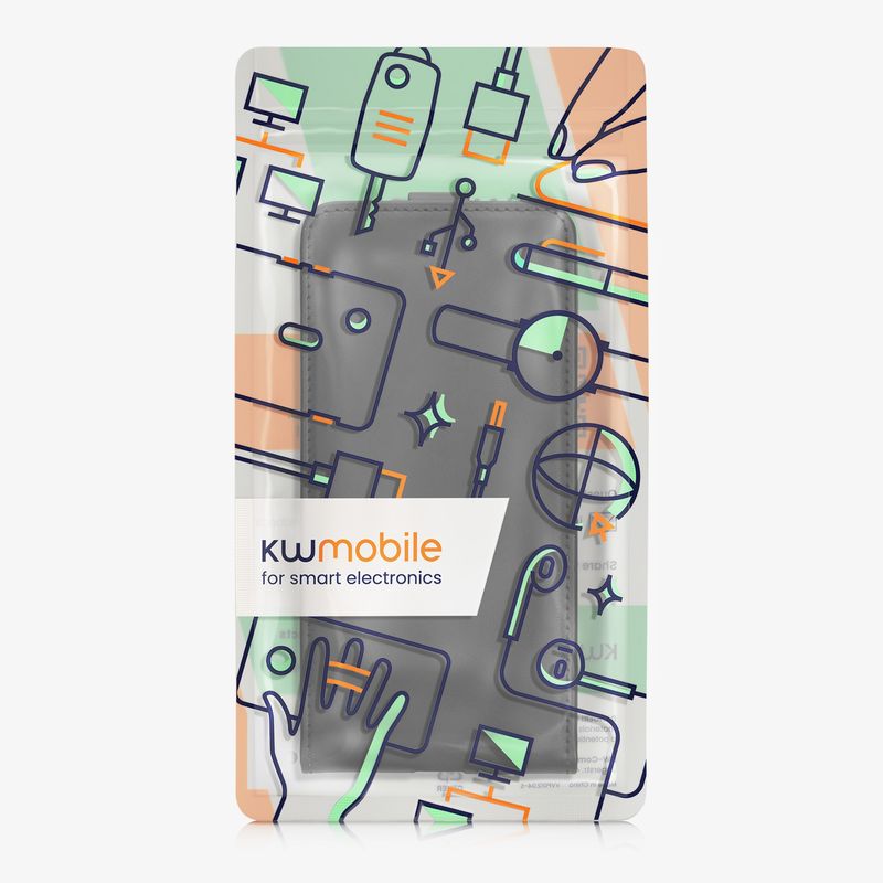 Laptop, Telefoane si Tablete - Telefoane mobile si accesorii - Accesorii Telefoane - Huse telefoane - Husa tip flip Kwmobile pentru Samsung Galaxy A57 5G, inchidere magnetica, piele ecologica, negru - Infinity.ro
