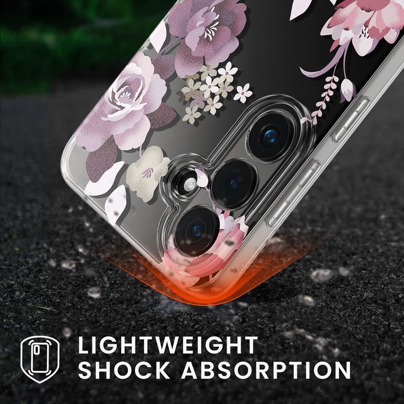 Laptop, Telefoane si Tablete - Telefoane mobile si accesorii - Accesorii Telefoane - Huse telefoane - Husa Kwmobile pentru Samsung Galaxy S26 Plus, protectie la zgarieturi, TPU, sticla temperata, mov, transparent - Infinity.ro