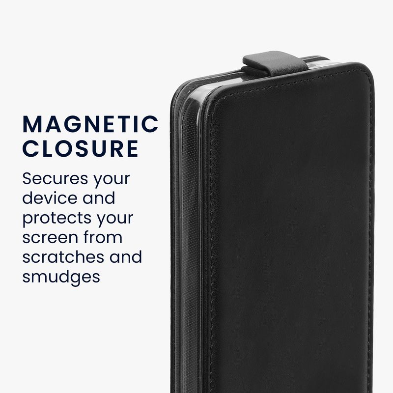 Laptop, Telefoane si Tablete - Telefoane mobile si accesorii - Accesorii Telefoane - Huse telefoane - Husa tip flip Kwmobile pentru Samsung Galaxy A57 5G, inchidere magnetica, piele ecologica, negru - Infinity.ro
