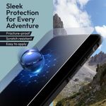Laptop, Telefoane si Tablete - Telefoane mobile si accesorii - Accesorii Telefoane - Huse telefoane - Husa Oakshield pentru Samsung Galaxy A57 5G, compatibilitate MagSafe, sticla, TPU, negru - Infinity.ro