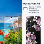 Laptop, Telefoane si Tablete - Telefoane mobile si accesorii - Accesorii Telefoane - Huse telefoane - Husa Kwmobile pentru Samsung Galaxy S26 Plus, protectie la zgarieturi, TPU, sticla temperata, mov, transparent - Infinity.ro