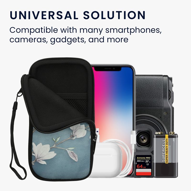 Laptop, Telefoane si Tablete - Telefoane mobile si accesorii - Accesorii Telefoane - Huse telefoane - Husa Kwmobile, protectie la socuri, marime xxl, neopren, multicolor - Infinity.ro