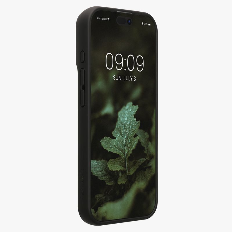 Laptop, Telefoane si Tablete - Telefoane mobile si accesorii - Accesorii Telefoane - Huse telefoane - Husa tip bumper Kwmobile pentru iPhone 17 Pro, protectie la socuri, lemn, TPU, maro vintage - Infinity.ro