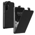 Laptop, Telefoane si Tablete - Telefoane mobile si accesorii - Accesorii Telefoane - Huse telefoane - Husa tip flip Kwmobile pentru Samsung Galaxy A37 5G, inchidere magnetica, piele ecologica, negru - Infinity.ro