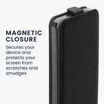 Laptop, Telefoane si Tablete - Telefoane mobile si accesorii - Accesorii Telefoane - Huse telefoane - Husa tip flip Kwmobile pentru Samsung Galaxy A37 5G, inchidere magnetica, piele ecologica, negru - Infinity.ro