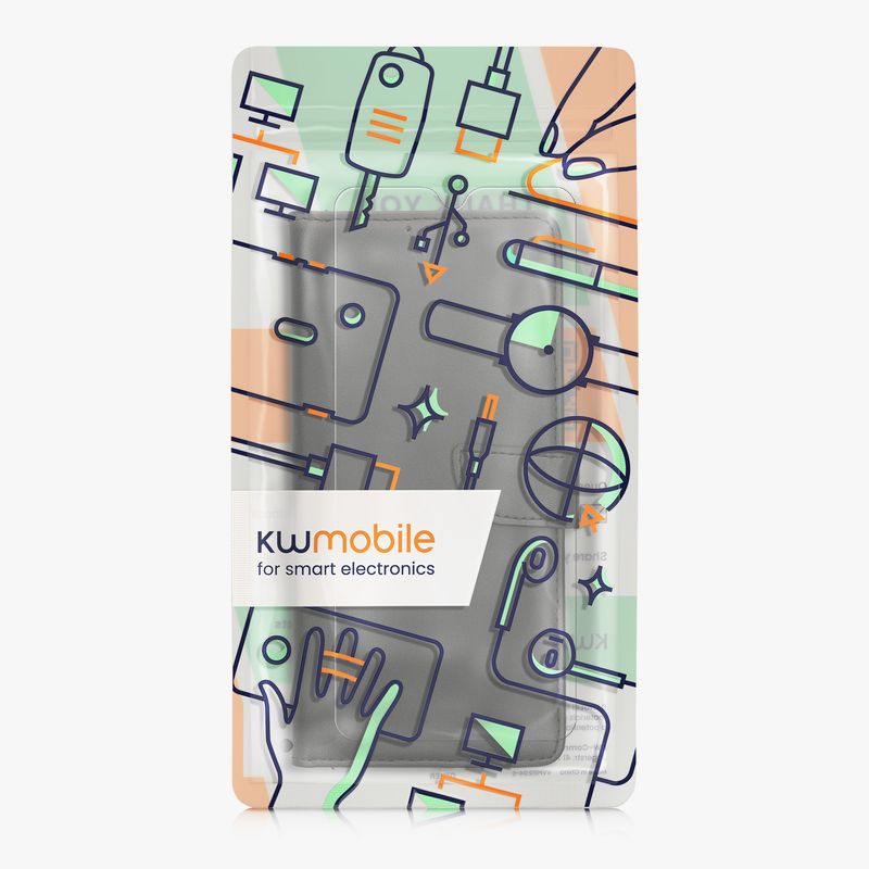 Laptop, Telefoane si Tablete - Telefoane mobile si accesorii - Accesorii Telefoane - Huse telefoane - Husa tip portofel Kwmobile pentru Xiaomi Redmi A3, inchidere magnetica, piele ecologica, negru - Infinity.ro