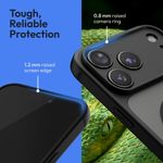 Laptop, Telefoane si Tablete - Telefoane mobile si accesorii - Accesorii Telefoane - Huse telefoane - Husa Oakshield pentru iPhone 17 Pro, compatibilitate MagSafe, sticla, TPU, negru - Infinity.ro