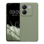 Laptop, Telefoane si Tablete - Telefoane mobile si accesorii - Accesorii Telefoane - Huse telefoane - Husa Kwmobile pentru Xiaomi Poco M7 Pro 5G, anti-alunecare, silicon, verde - Infinity.ro