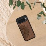Laptop, Telefoane si Tablete - Telefoane mobile si accesorii - Accesorii Telefoane - Huse telefoane - Husa tip bumper Kwmobile pentru Google Pixel 10 Pro XL, anti-alunecare, protectie la socuri, lemn, TPU, maro - Infinity.ro