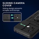 Laptop, Telefoane si Tablete - Telefoane mobile si accesorii - Accesorii Telefoane - Huse telefoane - Husa tip bumper Kwmobile pentru Xiaomi Redmi Note 13 Pro 5G/Poco X6 5G, functie stand, TPU, negru - Infinity.ro