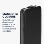 Laptop, Telefoane si Tablete - Telefoane mobile si accesorii - Accesorii Telefoane - Huse telefoane - Husa tip flip Kwmobile pentru Google Pixel 10/Pixel 10 Pro, inchidere magnetica, piele ecologica, negru - Infinity.ro