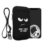Laptop, Telefoane si Tablete - Telefoane mobile si accesorii - Accesorii Telefoane - Huse telefoane - Husa tip holster Kwmobile, prindere cu carabina, protectie la zgarieturi, neopren, multicolor - Infinity.ro