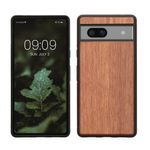 Laptop, Telefoane si Tablete - Telefoane mobile si accesorii - Accesorii Telefoane - Huse telefoane - Husa tip bumper Kwmobile pentru Google Pixel 7a, anti-alunecare, lemn, TPU, multicolor - Infinity.ro
