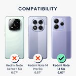 Laptop, Telefoane si Tablete - Telefoane mobile si accesorii - Accesorii Telefoane - Huse telefoane - Husa Kwmobile pentru Xiaomi Redmi Note 14 5G, protectie la socuri, protectie la zgarieturi, TPU, multicolor - Infinity.ro