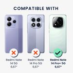 Laptop, Telefoane si Tablete - Telefoane mobile si accesorii - Accesorii Telefoane - Huse telefoane - Husa tip bumper Kwmobile pentru Xiaomi Redmi Note 14 Pro+ 5G/Redmi Note 14 Pro Plus 5G, functie stand, TPU, negru - Infinity.ro