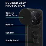 Laptop, Telefoane si Tablete - Telefoane mobile si accesorii - Accesorii Telefoane - Huse telefoane - Husa tip bumper Kwmobile pentru Xiaomi Redmi Note 14 Pro+ 5G/Redmi Note 14 Pro Plus 5G, functie stand, TPU, negru - Infinity.ro
