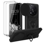 Laptop, Telefoane si Tablete - Telefoane mobile si accesorii - Accesorii Telefoane - Huse telefoane - Husa tip bumper Kwmobile pentru Xiaomi Redmi Note 14 Pro+ 5G/Redmi Note 14 Pro Plus 5G, functie stand, TPU, negru - Infinity.ro