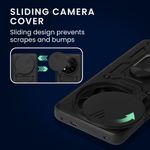 Laptop, Telefoane si Tablete - Telefoane mobile si accesorii - Accesorii Telefoane - Huse telefoane - Husa tip bumper Kwmobile pentru Xiaomi Redmi Note 14 Pro+ 5G/Redmi Note 14 Pro Plus 5G, functie stand, TPU, negru - Infinity.ro