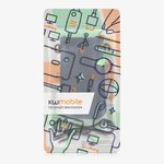 Laptop, Telefoane si Tablete - Telefoane mobile si accesorii - Accesorii Telefoane - Huse telefoane - Husa tip holster Kwmobile, inchidere magnetica, microfibra, albastru vintage - Infinity.ro