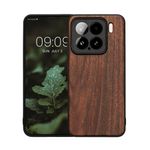 Laptop, Telefoane si Tablete - Telefoane mobile si accesorii - Accesorii Telefoane - Huse telefoane - Husa tip bumper Kwmobile pentru Xiaomi 15, anti-alunecare, lemn, TPU, maro vintage - Infinity.ro