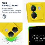 Laptop, Telefoane si Tablete - Telefoane mobile si accesorii - Accesorii Telefoane - Huse telefoane - Husa Kwmobile pentru Xiaomi Poco M7 Pro 5G, anti-alunecare, silicon, galben - Infinity.ro