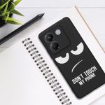 Laptop, Telefoane si Tablete - Telefoane mobile si accesorii - Accesorii Telefoane - Huse telefoane - Husa Kwmobile pentru Xiaomi Poco M7 Pro 5G, anti-alunecare, silicon, alb, negru - Infinity.ro