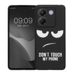 Laptop, Telefoane si Tablete - Telefoane mobile si accesorii - Accesorii Telefoane - Huse telefoane - Husa Kwmobile pentru Xiaomi Poco M7 Pro 5G, anti-alunecare, silicon, alb, negru - Infinity.ro