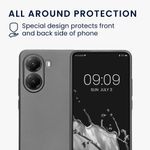 Laptop, Telefoane si Tablete - Telefoane mobile si accesorii - Accesorii Telefoane - Huse telefoane - Husa Kwmobile pentru Xiaomi Poco X7 Pro 5G, anti-alunecare, TPU, gri - Infinity.ro