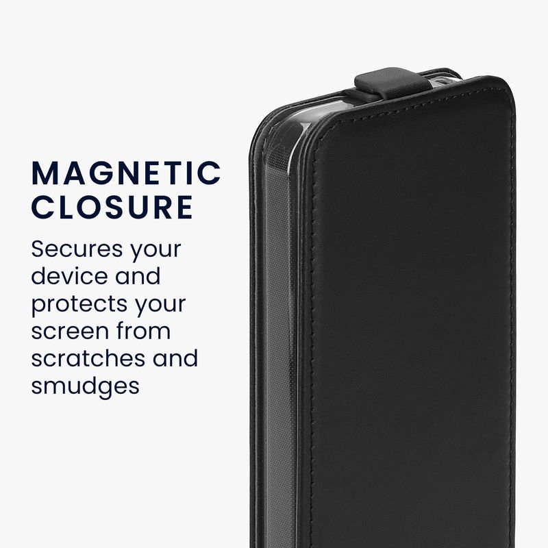 Laptop, Telefoane si Tablete - Telefoane mobile si accesorii - Accesorii Telefoane - Huse telefoane - Husa tip flip Kwmobile pentru Google Pixel 9a, inchidere magnetica, piele ecologica, negru - Infinity.ro