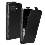 Laptop, Telefoane si Tablete - Telefoane mobile si accesorii - Accesorii Telefoane - Huse telefoane - Husa tip flip Kwmobile pentru Google Pixel 9a, inchidere magnetica, piele ecologica, negru - Infinity.ro