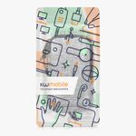 Laptop, Telefoane si Tablete - Telefoane mobile si accesorii - Accesorii Telefoane - Huse telefoane - Husa tip holster Kwmobile, anti-alunecare, 5,5 inch, neopren, gri, alb - Infinity.ro
