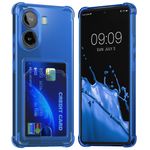 Laptop, Telefoane si Tablete - Telefoane mobile si accesorii - Accesorii Telefoane - Huse telefoane - Husa Kwmobile pentru Xiaomi Poco X7 Pro 5G, buzunar card, TPU, albastru - Infinity.ro
