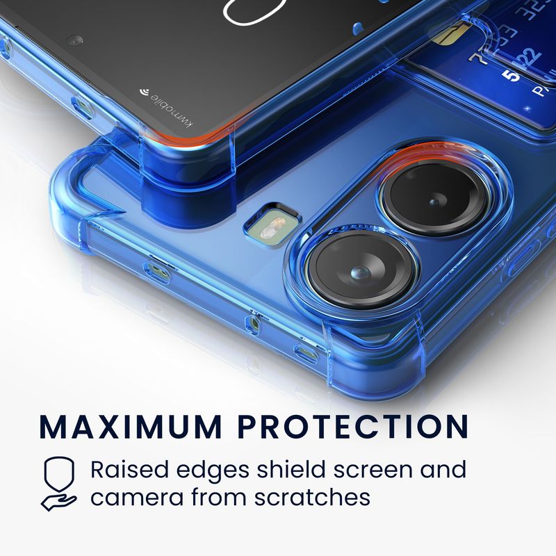 Laptop, Telefoane si Tablete - Telefoane mobile si accesorii - Accesorii Telefoane - Huse telefoane - Husa Kwmobile pentru Xiaomi Poco X7 Pro 5G, buzunar card, TPU, albastru - Infinity.ro