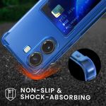 Laptop, Telefoane si Tablete - Telefoane mobile si accesorii - Accesorii Telefoane - Huse telefoane - Husa Kwmobile pentru Xiaomi Poco X7 Pro 5G, buzunar card, TPU, albastru - Infinity.ro