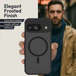 Laptop, Telefoane si Tablete - Telefoane mobile si accesorii - Accesorii Telefoane - Huse telefoane - Husa Oakshield pentru Google Pixel 9, compatibilitate MagSafe, sticla, TPU, negru - Infinity.ro