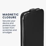 Laptop, Telefoane si Tablete - Telefoane mobile si accesorii - Accesorii Telefoane - Huse telefoane - Husa tip flip Kwmobile pentru Google Pixel 8a, inchidere magnetica, piele ecologica, negru - Infinity.ro