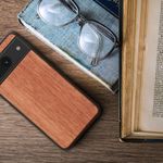 Laptop, Telefoane si Tablete - Telefoane mobile si accesorii - Accesorii Telefoane - Huse telefoane - Husa tip bumper Kwmobile pentru Google Pixel 8, anti-alunecare, lemn, TPU, multicolor - Infinity.ro