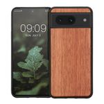 Laptop, Telefoane si Tablete - Telefoane mobile si accesorii - Accesorii Telefoane - Huse telefoane - Husa tip bumper Kwmobile pentru Google Pixel 8, anti-alunecare, lemn, TPU, multicolor - Infinity.ro
