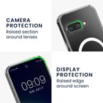 Laptop, Telefoane si Tablete - Telefoane mobile si accesorii - Accesorii Telefoane - Huse telefoane - Husa tip bumper Kwmobile pentru Google Pixel 9a, incarcare wireless, TPU, transparent - Infinity.ro