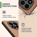 Laptop, Telefoane si Tablete - Telefoane mobile si accesorii - Accesorii Telefoane - Huse telefoane - Husa tip bumper Kwmobile pentru Xiaomi Redmi Note 15 4G/Redmi Note 15 5G/Poco M8 5G, anti-alunecare, lemn, TPU, maro - Infinity.ro