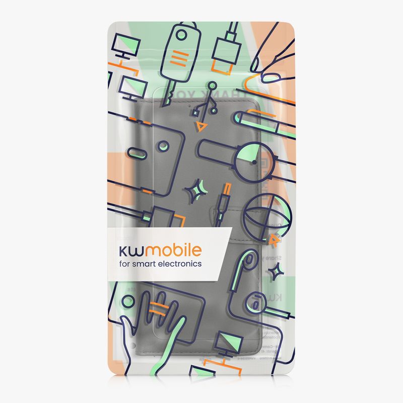 Laptop, Telefoane si Tablete - Telefoane mobile si accesorii - Accesorii Telefoane - Huse telefoane - Husa tip portofel Kwmobile pentru Samsung Galaxy A57 5G, inchidere magnetica, piele ecologica, negru - Infinity.ro