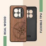 Laptop, Telefoane si Tablete - Telefoane mobile si accesorii - Accesorii Telefoane - Huse telefoane - Husa tip bumper Kwmobile pentru Xiaomi Redmi Note 15 4G/Redmi Note 15 5G/Poco M8 5G, anti-alunecare, lemn, TPU, maro - Infinity.ro