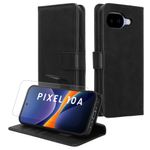 Laptop, Telefoane si Tablete - Telefoane mobile si accesorii - Accesorii Telefoane - Huse telefoane - Husa tip portofel Kwmobile pentru Google Pixel 10a, inchidere magnetica, piele ecologica, negru - Infinity.ro