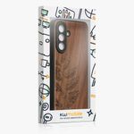 Laptop, Telefoane si Tablete - Telefoane mobile si accesorii - Accesorii Telefoane - Huse telefoane - Husa tip bumper Kwmobile pentru Samsung Galaxy A57 5G, protectie la socuri, lemn, TPU, maro - Infinity.ro