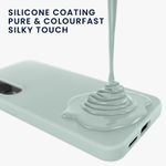 Laptop, Telefoane si Tablete - Telefoane mobile si accesorii - Accesorii Telefoane - Huse telefoane - Husa Kwmobile pentru Samsung Galaxy S25 Edge, incarcare wireless, silicon, menta - Infinity.ro