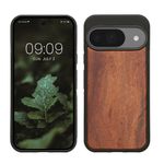 Laptop, Telefoane si Tablete - Telefoane mobile si accesorii - Accesorii Telefoane - Huse telefoane - Husa tip bumper Kwmobile pentru Google Pixel 10/Pixel 10 Pro, anti-alunecare, lemn, TPU, maro vintage - Infinity.ro